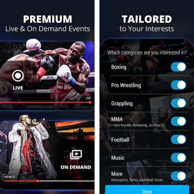 FITE apps live MMA