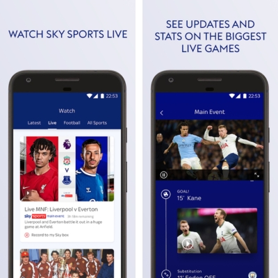 Sky Sports apps live formula 1